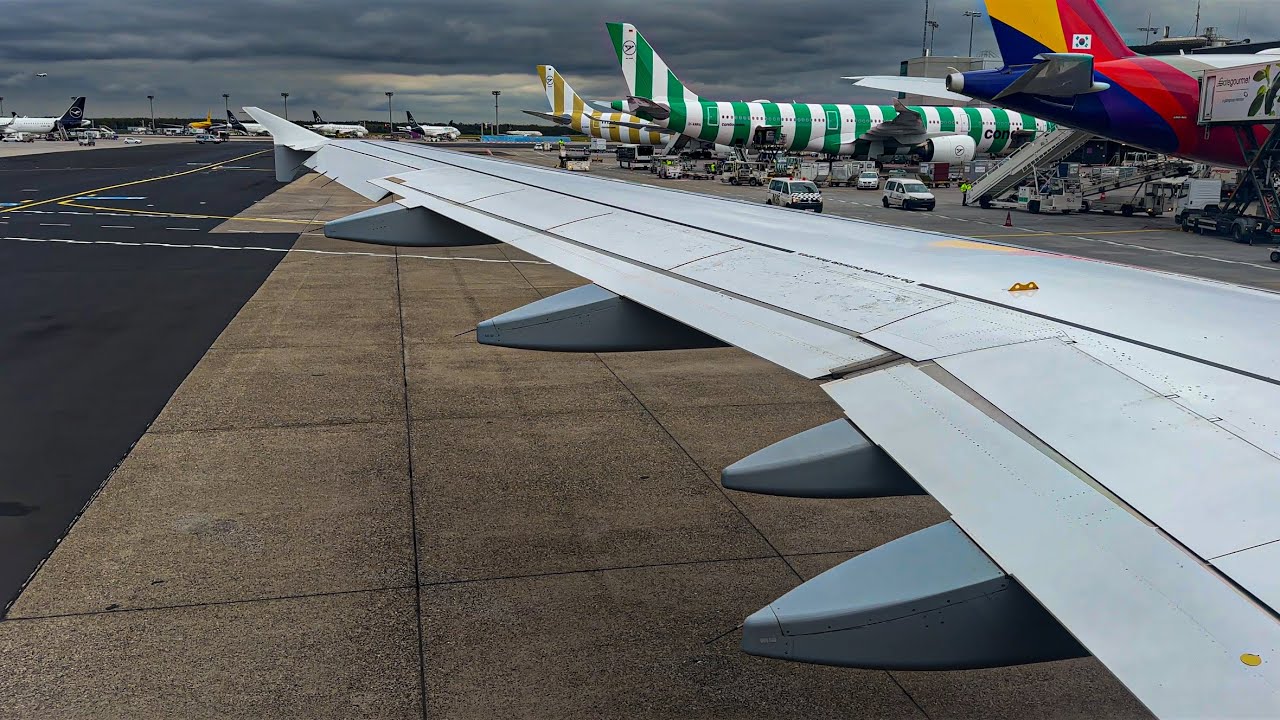 [4K] Full Flight | Lufthansa | Airbus A320-214 | Frankfurt (FRA) - Prague (PRG) | LH1400 | D-AIZF