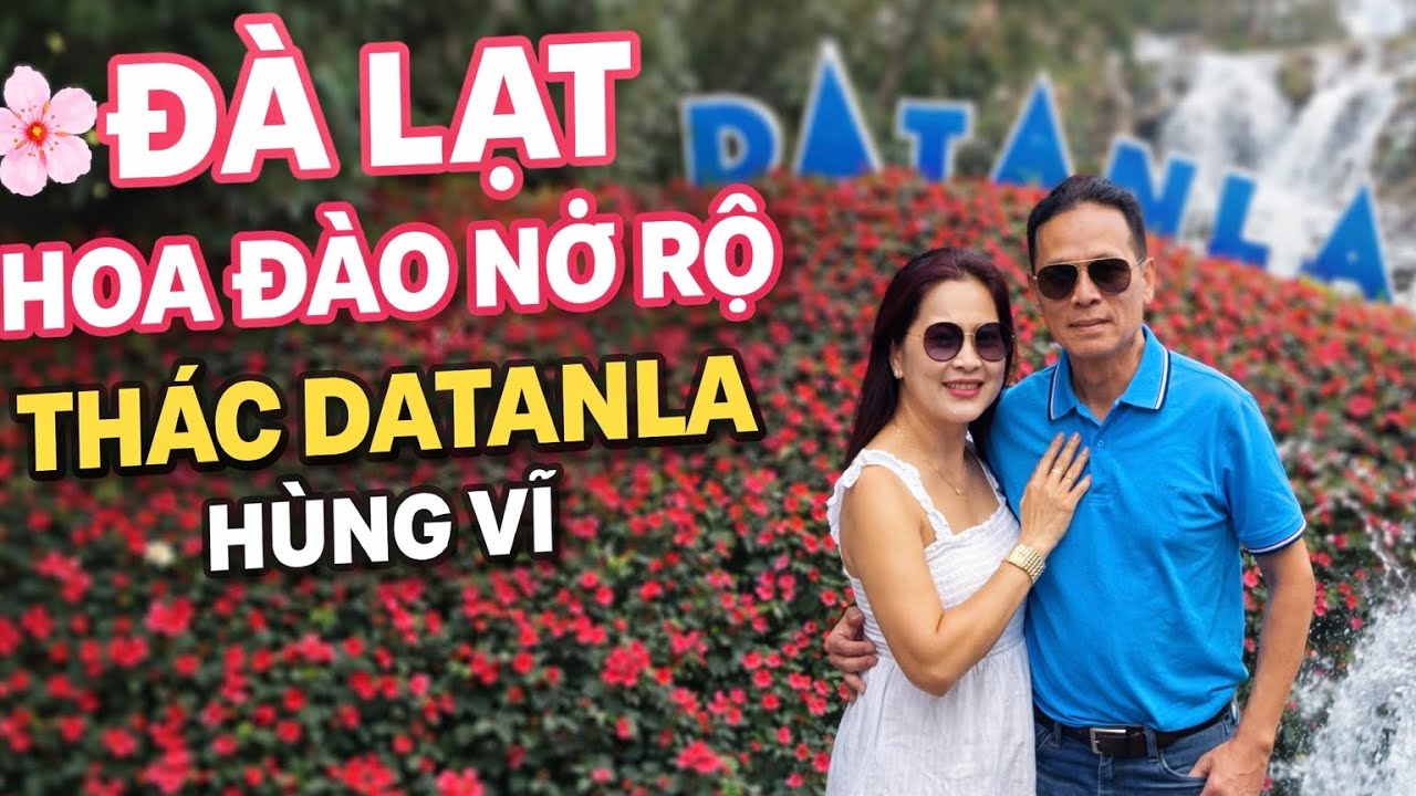 Khám phá Đà Lạt: phố hoa đào đẹp nhất đang nở rộ. Thác Datanla đẹp choáng ngợp