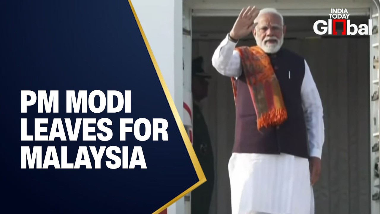 LIVE: PM Modi Heads to Malaysia on Two-Day Visit | India&rsquo;s Strategic Outreach in Southeast Asia