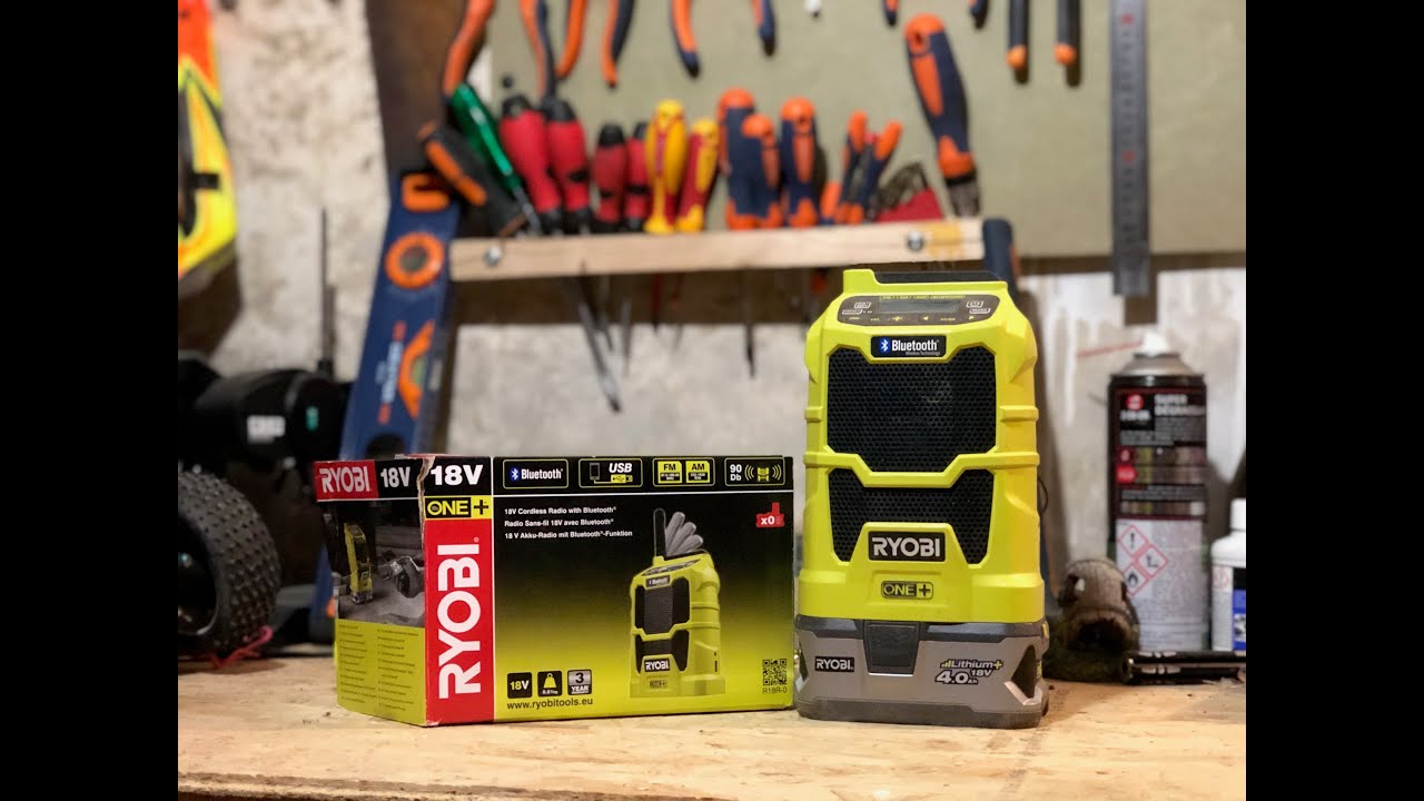 presentation de la radio ryobi R18R-C je valide a 100% !!!!