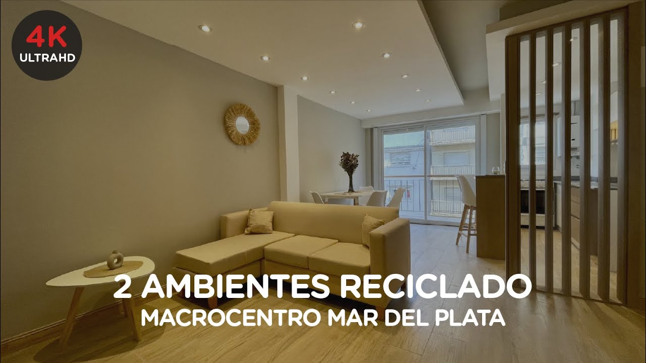 RESERVADO Departamento 2 ambientes con balcón al frente – Macrocentro Mar Del Plata #5407834