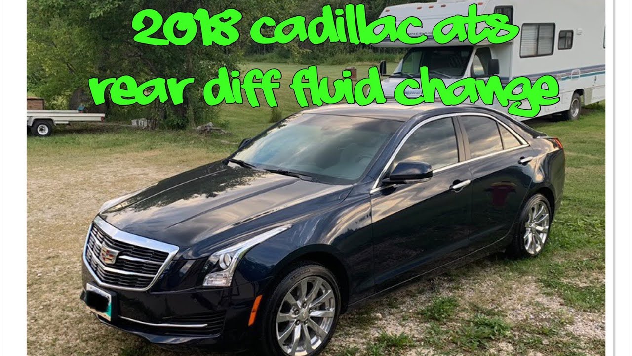 Замена жидкости заднего дифференциала Cadillac ATS 2018 стала проще