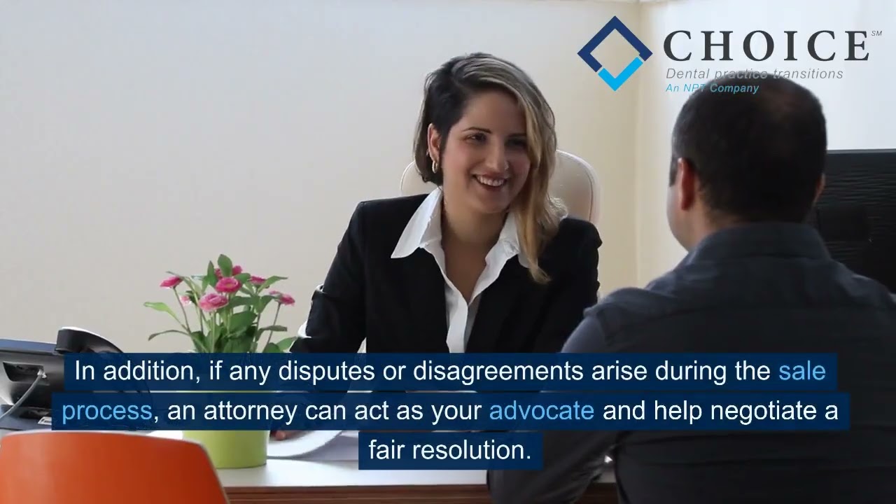 Do I need to hire an attorney when I sell my practice?