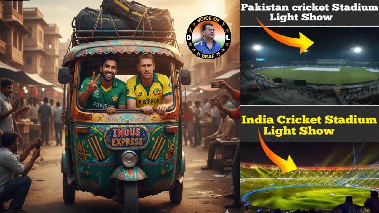 Australian cricket team's welcome to Pak, they were given a ride in a luxury auto-rickshaw in Lahore