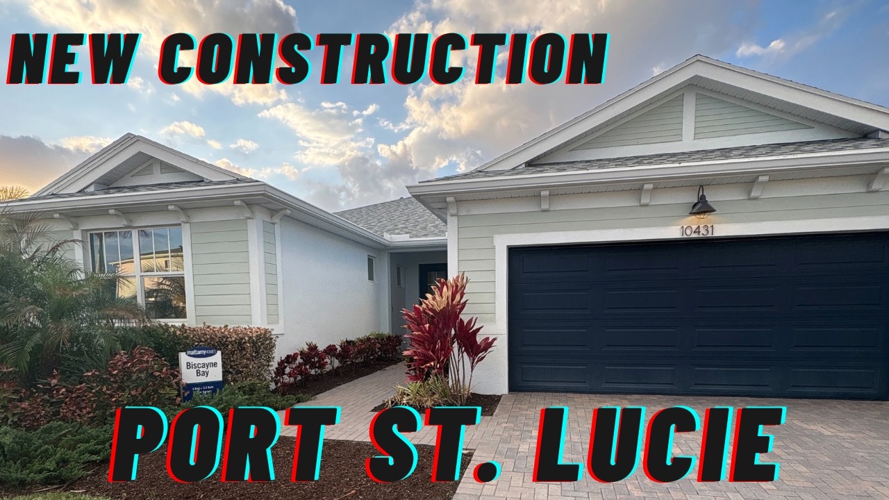 Mattamy Homes | 4 Bed 2.5 Bath | + $25K Incentive Port St. Lucie New Construction