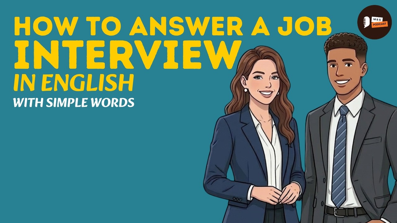 English Podcast for Beginners | Real Job Interview in English | Learn English Fast