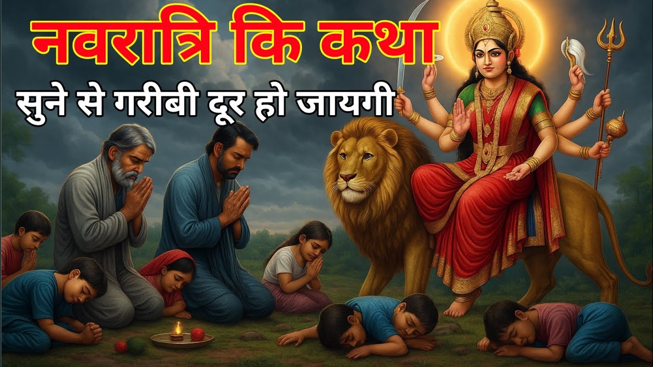 नवरात्रि कि कथा जो एक बार सुन लेता है, वह कभी गरीब नहीं रहता है, navratri vrat ki katha 