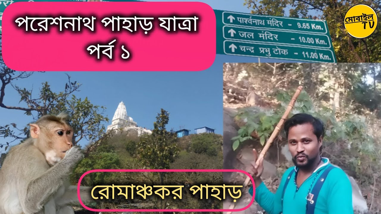 পরেশনাথ পাহাড় যাত্রা - পর্ব 1 || রোমাঞ্চে ভরা পাহাড় || Pareshnath Hill 2026 || Jharkhand || 