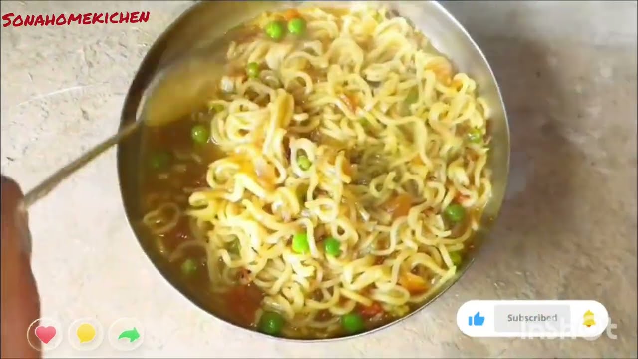 गांव के तारिके से बनाई मैगी बहुत ही स्वादिष्ट और लाजवाब एकदुम आसन तारिके से #food #recipe #cooking 