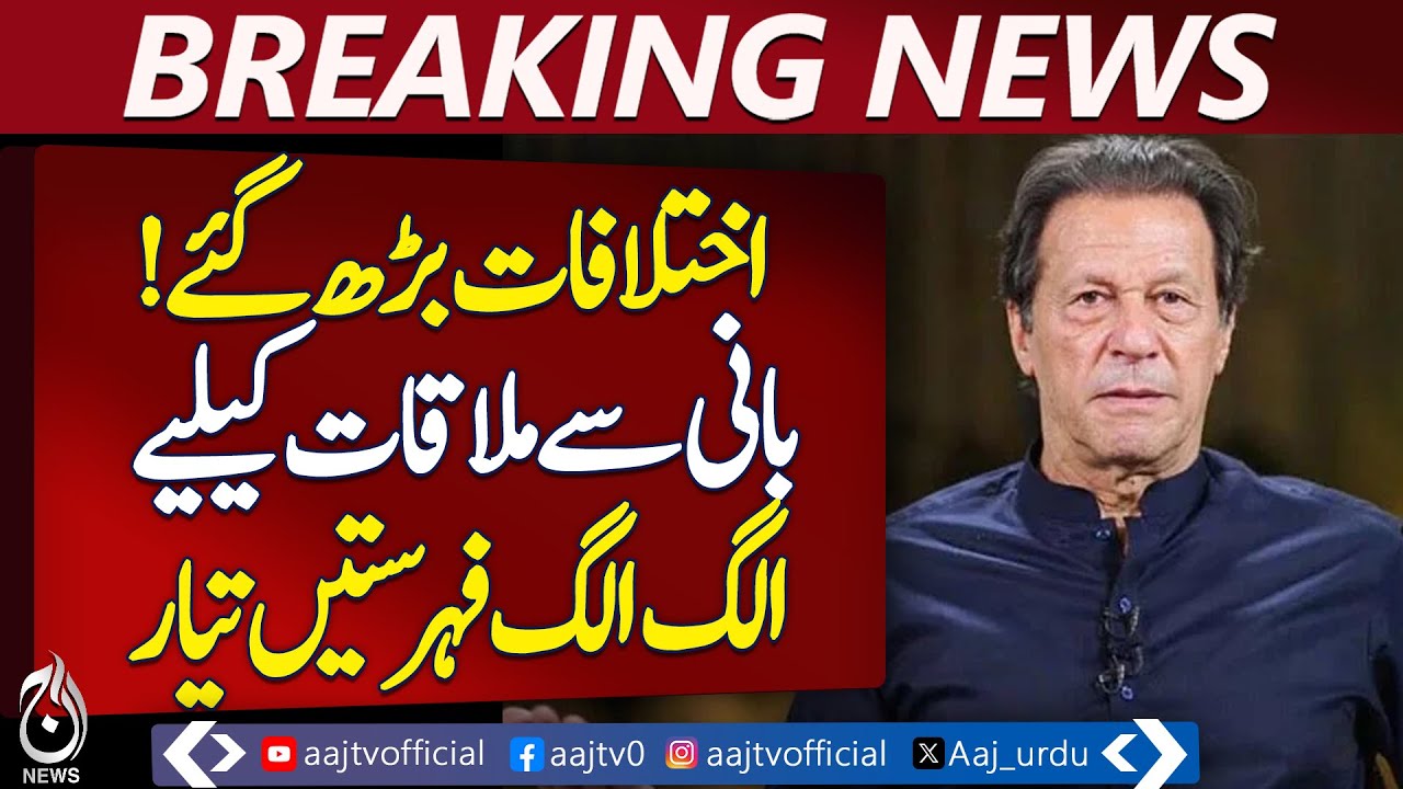 PTI Internal Rift | Separate Meeting Lists for Founder | Ali Zafar & Salman Akram Raja