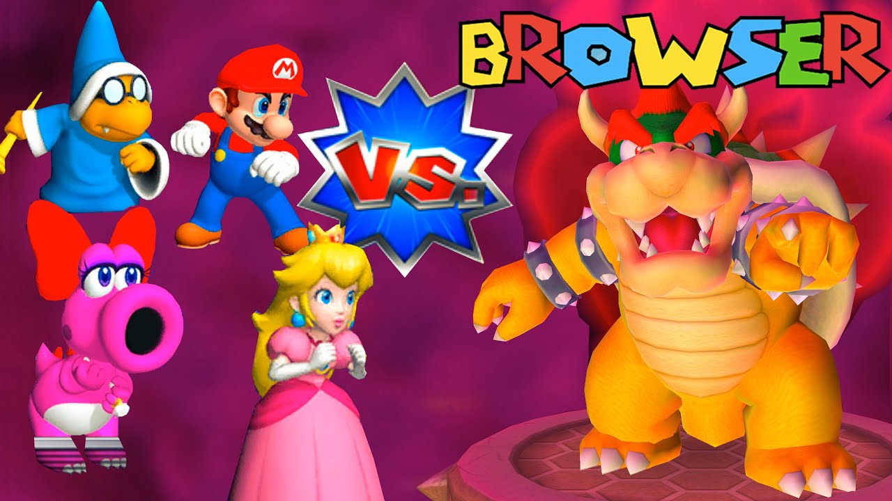 Mario Party 9 Boo's Horror Castle - Kamek vs Peach vs Birdo vs Mario Gameplay | MarioGame