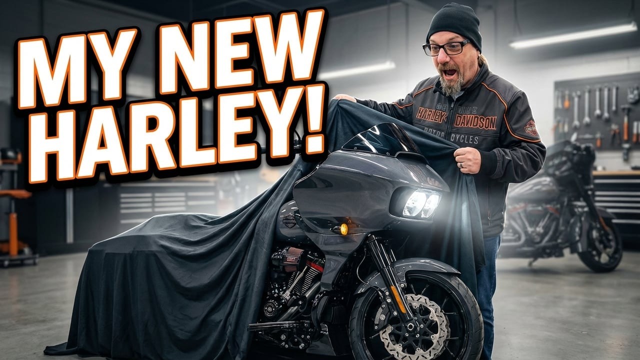 Доктор Харли получает свой НОВЫЙ мотоцикл Harley Davidson 2026 CVO ST @harleydavidson @Advanblack