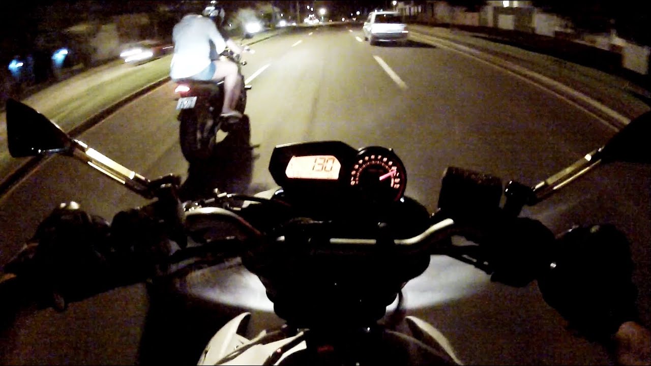 RENATO DA XJ6 - Acelerando com HORNET&Atilde;O !!! Comparando as motos !!!
