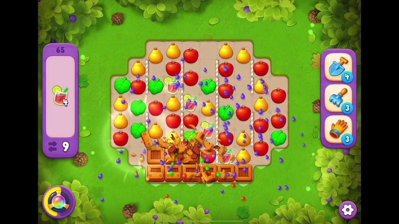 Gardenscapes Level 65 [No Boosters]