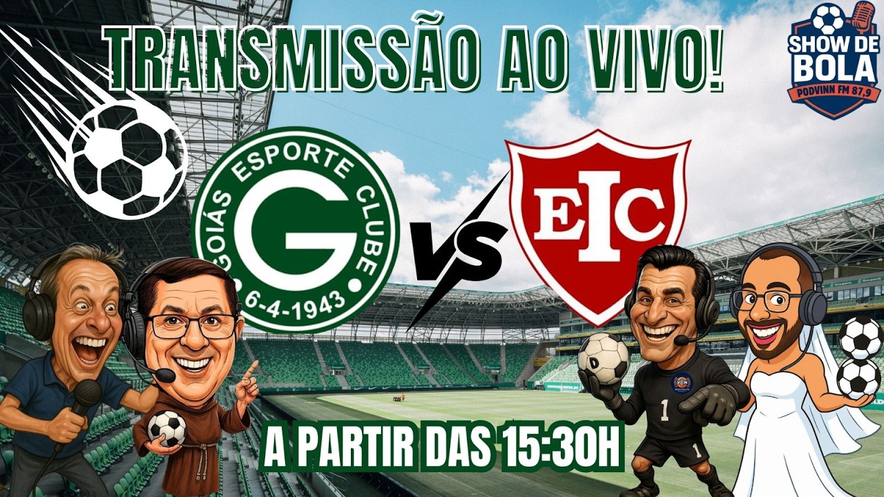 💚 AO VIVO: Goiás x Inhumas | Goianão 2026 | Narração Túlio Isac | Podvinn FM 87,9