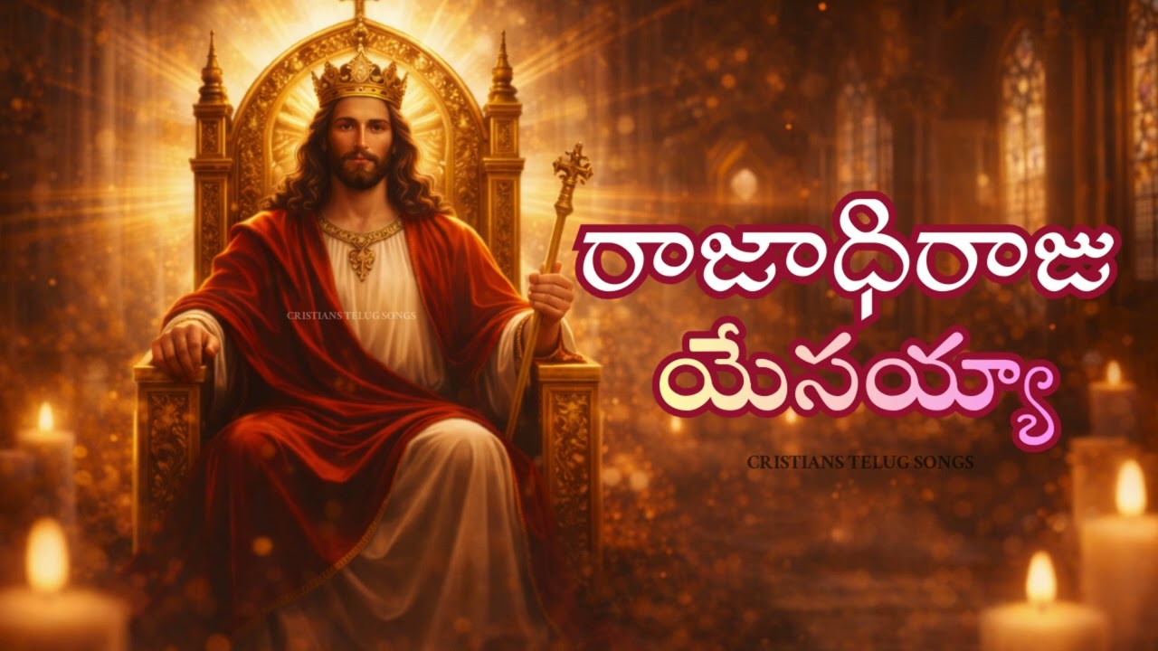 రాజాధిరాజు యేసయ్యా | Rajadhiraju Yesayya | Telugu Christian Devotional Song | Jesus WorshipSong