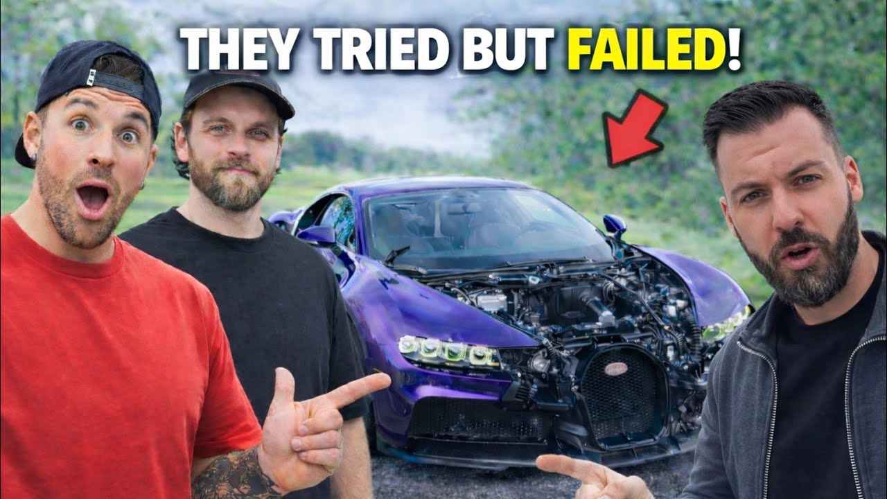 Почему Bugatti не хочет, чтобы Мэтт Армстронг доделывал этот Chiron за 3 миллиона долларов