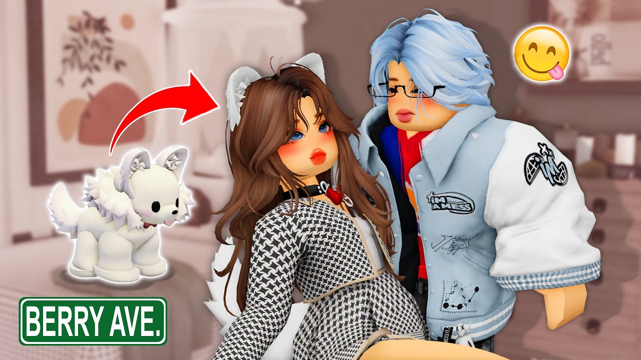 CUTE DOG Turns Into a PRETTY GIRL 😳 Every HANDSOME BOY Wants Her 🐶✨💖Berry Avenue Story💖