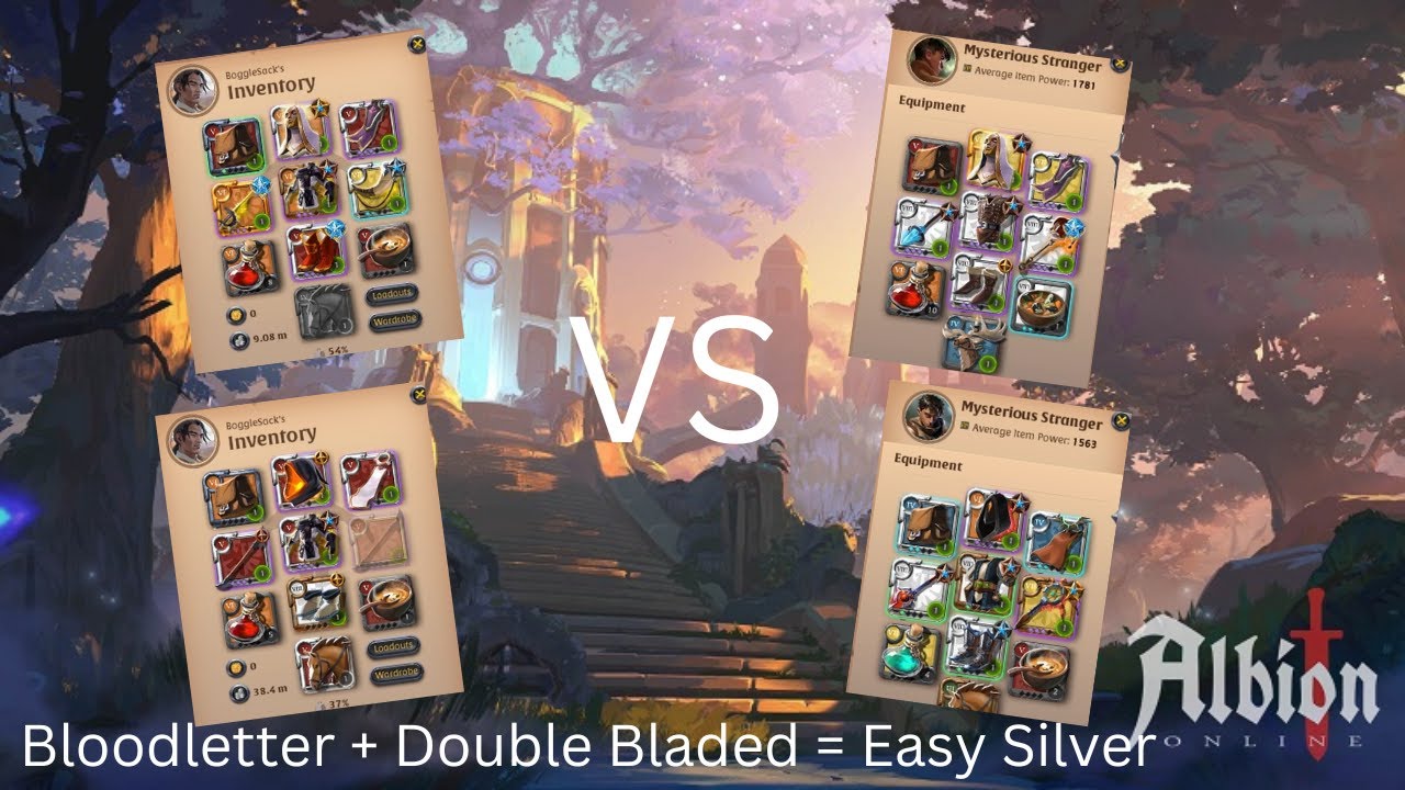 I Tried Out Meta in Mists. It's Broken | Bloodletter and Double Bladed | Mists PVP | Albion Online