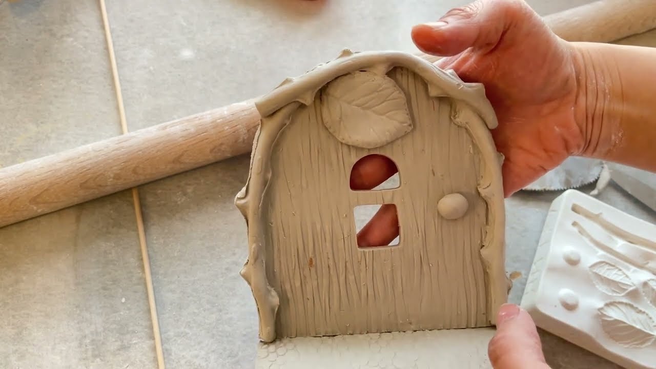 DIY Ceramic Fairy Garden Door: Easy Pottery Tutorial for Beginners