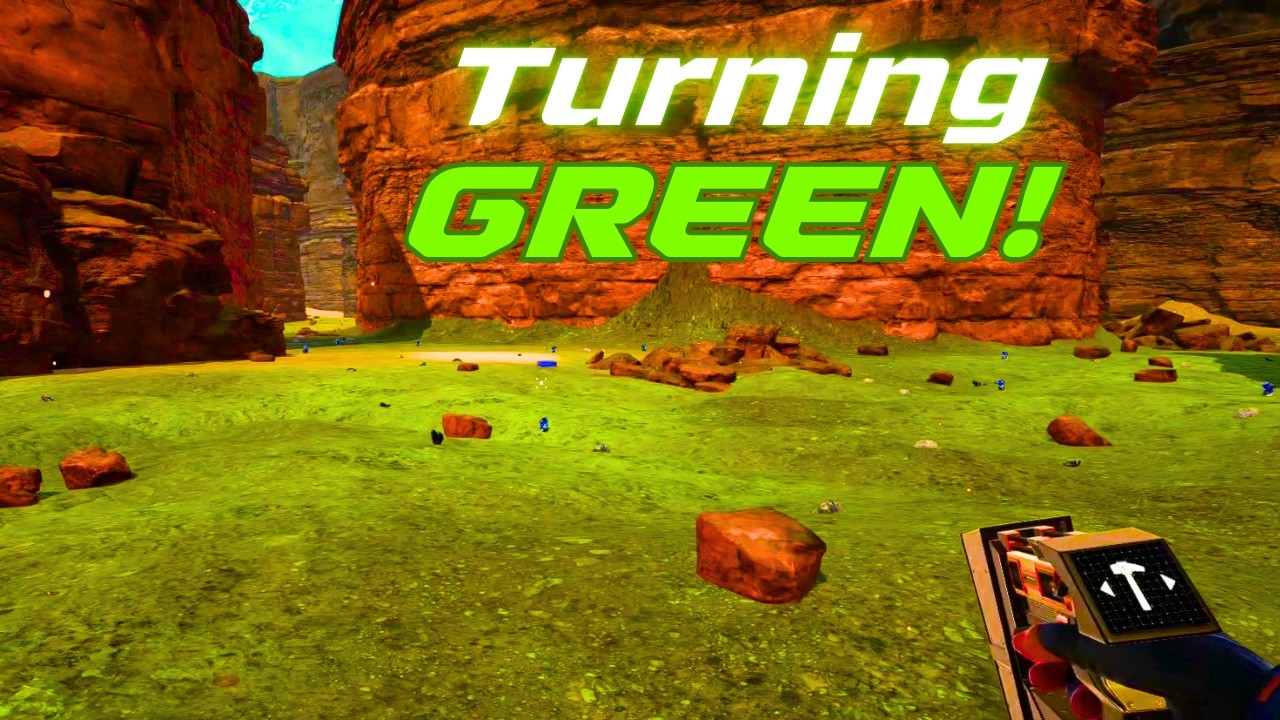 The Planet is TURNING GREEN! | The Planet Crafter - Episode 13