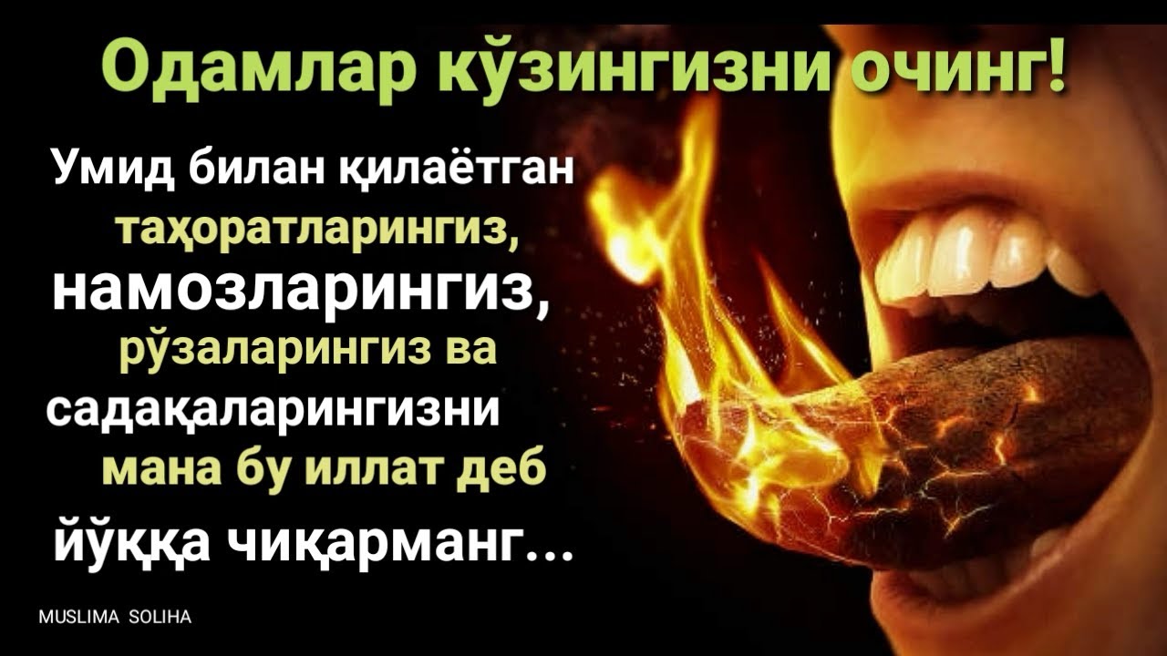 ФОЗИЛ ҚОРИ: БУ ИЛЛАТДАН САҚЛАНИНГ ОДАМЛАР! FOZIL QORI: BU ILLATDAN SAQLANING ODAMLAR!