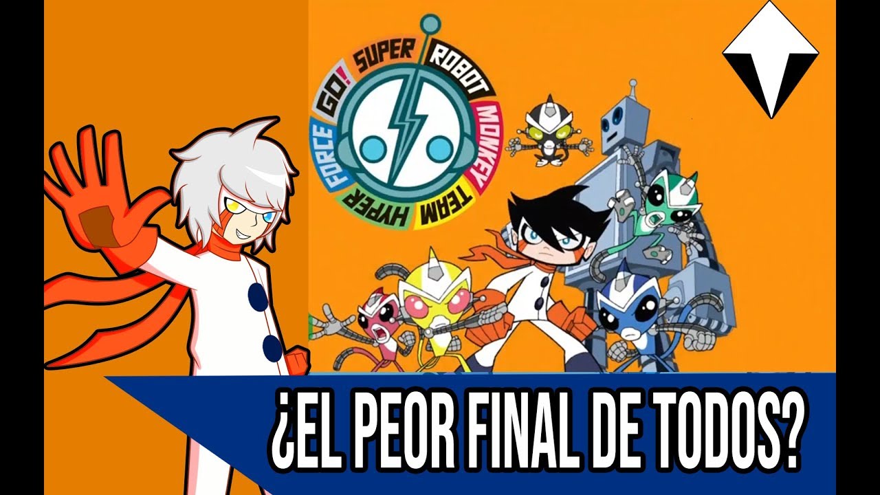 ¿Recuerdas al SUPER ESCUADRÓN DE CIBER MONOS HIPERFUERZA YA?