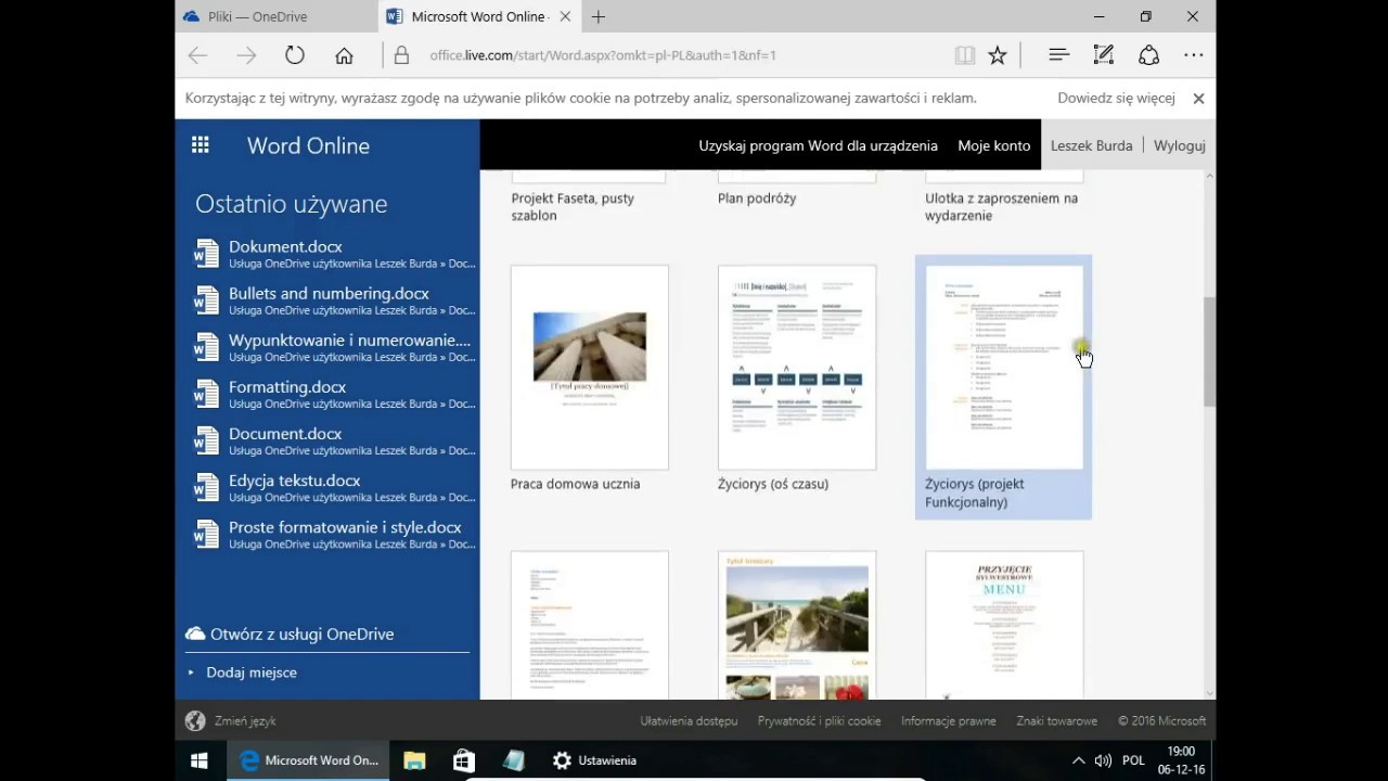 Jak korzystać z Worda za darmo -  Word Online