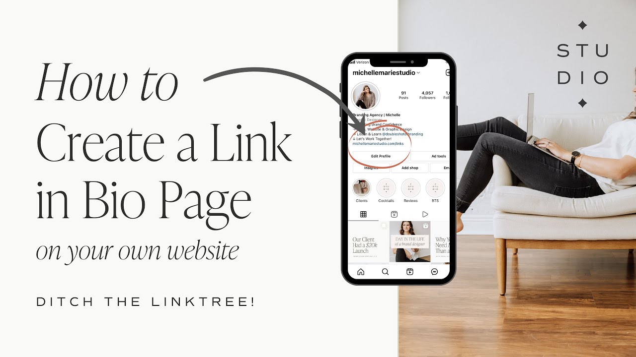 How to Create Your Own Link in Bio Website Page