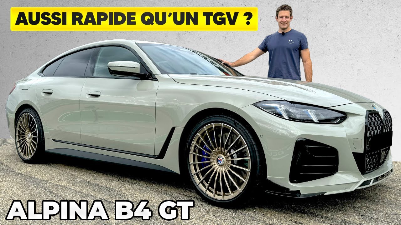 Essai Alpina B4 GT - Aussi rapide qu'un TGV ?