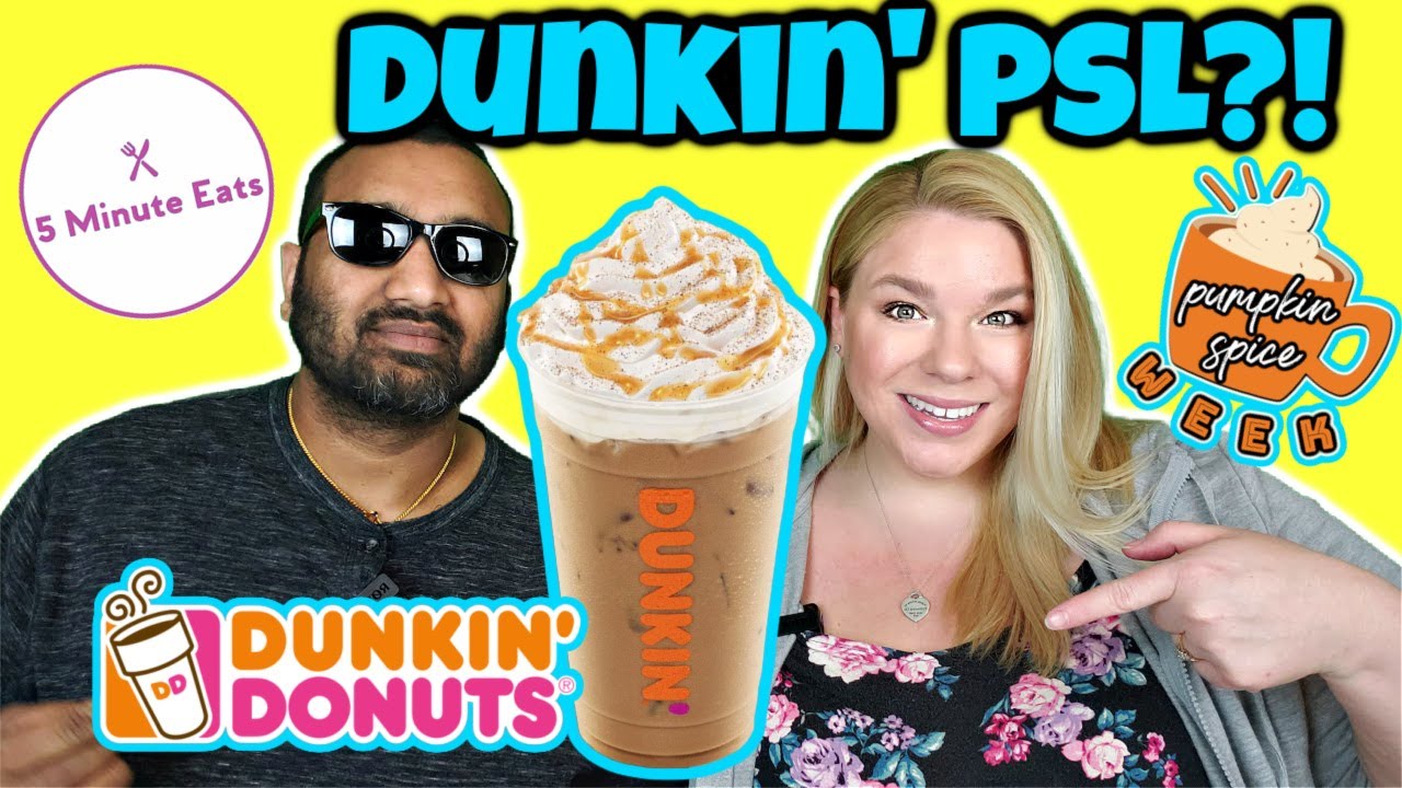 Dunkin' Donuts Iced Pumpkin Spice Signature Latte Review