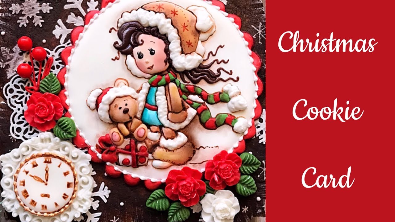 Cute Christmas Cookie Card