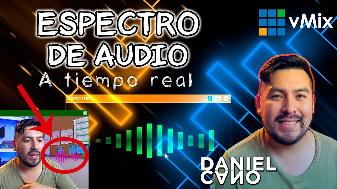 ESPECTRO de Audio a tiempo REAL en VMix / Script / No plugin - Daniel Cano
