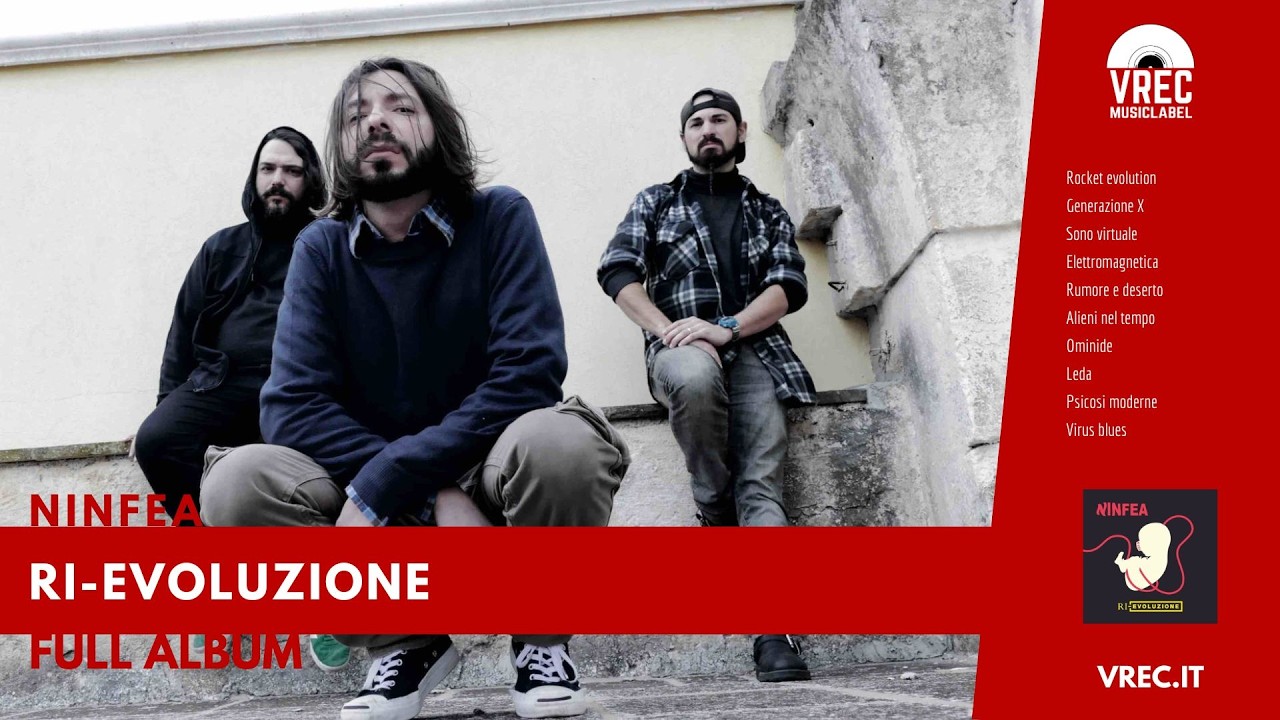 Ri-Evoluzione - NINFEA [ Full Album ] Grunge from Italy