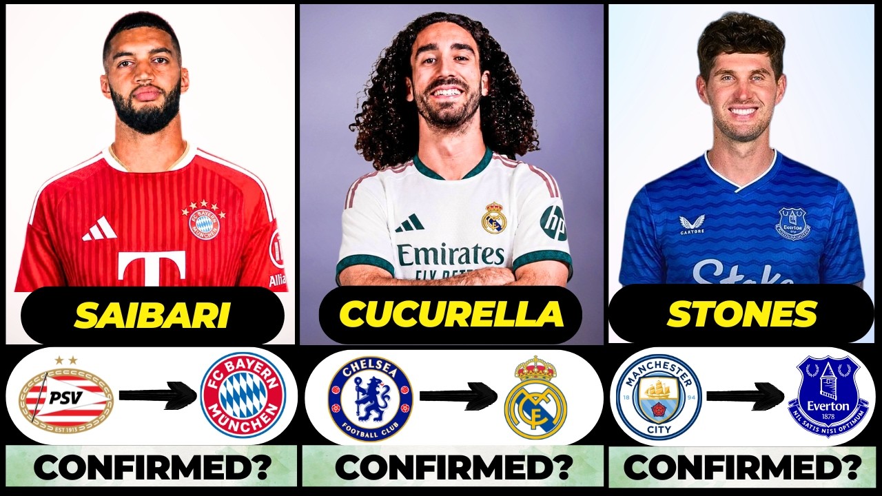 🚨 NEW CONFIRMED TRANSFERS & RUMOURS! 🚨🔥 ft. Cucurella, Saibari, Stones... etc