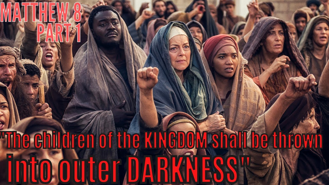 Matthew 8 - Pt 1 - Jesus finished the Sermon of the Mount and many followed Him