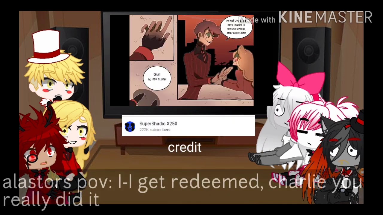 Hazbin hotel reacts to 