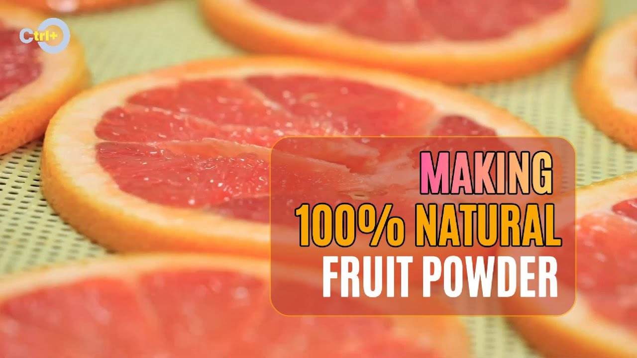 Fresh No Sugar! How Natural Fruit Powder Make Manufacturing Process.