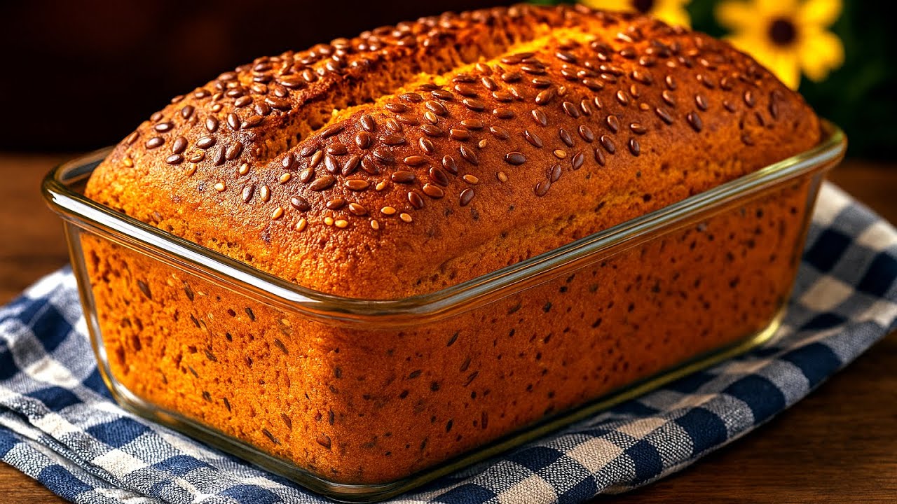 Linsenbrot in 5 Minuten &ndash; Ohne Mehl, gut bei Blutzucker & f&uuml;rs Abnehmen!