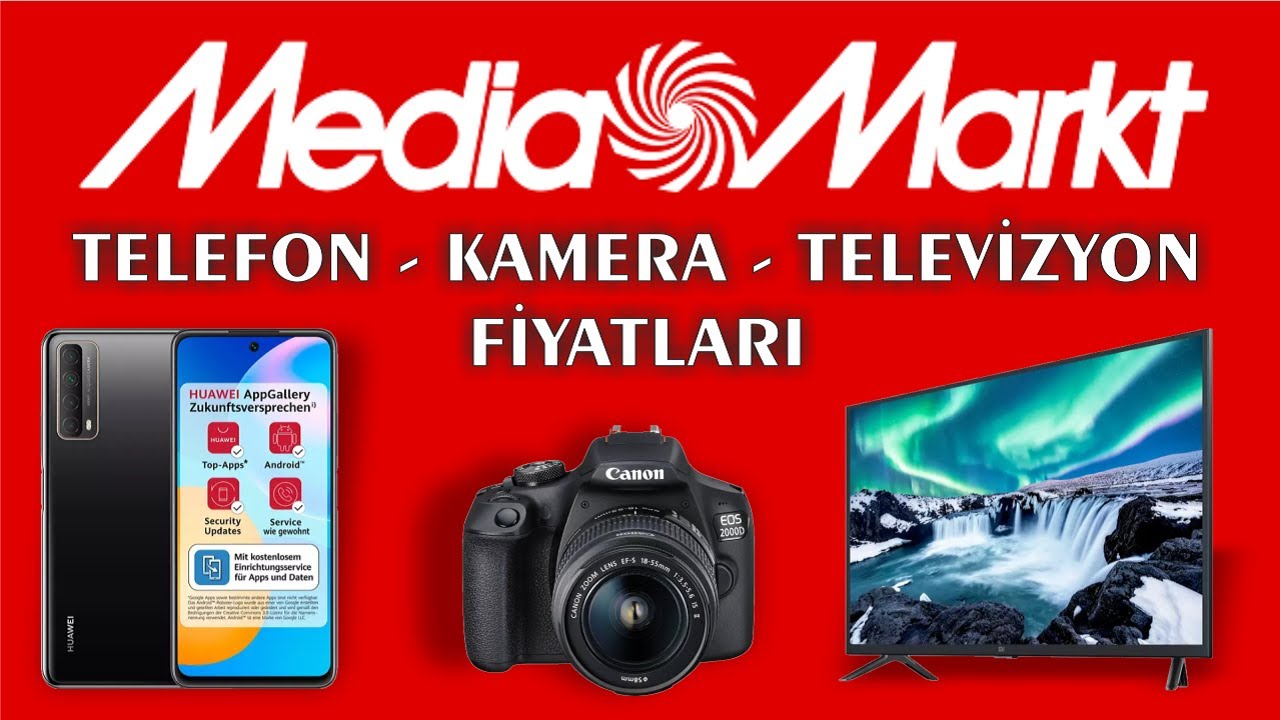 ALMANYA MEDİA MARKT ELEKTRONİK FİYATLARI (Telefon -Kamera - Televizyon -Iphone -Samsung canon Nikon)