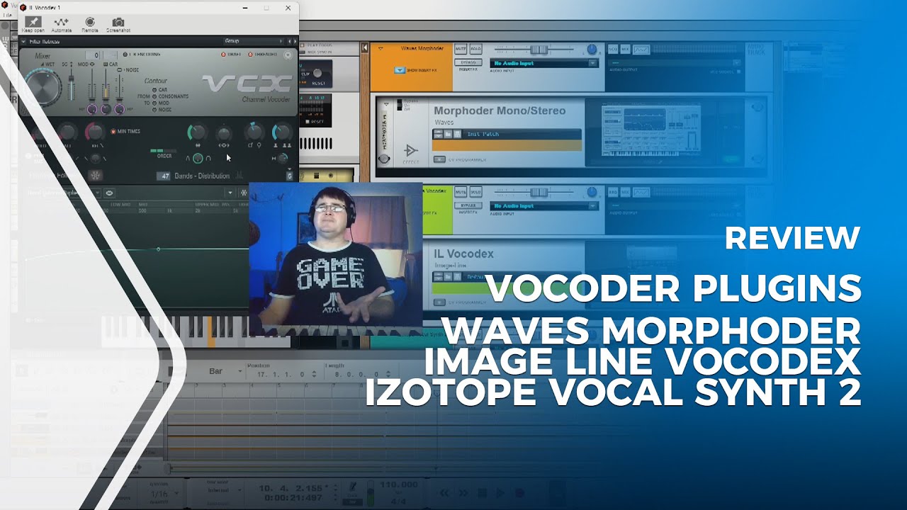 Обзор трех вокодер плагинов [Waves Morphoder, Image Line Vocodex, iZotope Vocal Synth 2]