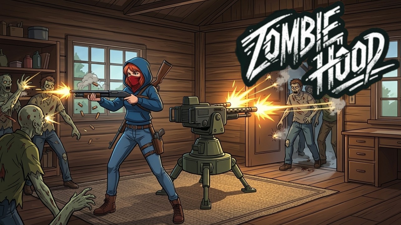 SCARY Zombie Hordes in this Zombie Action Roguelite! - Zombiehood