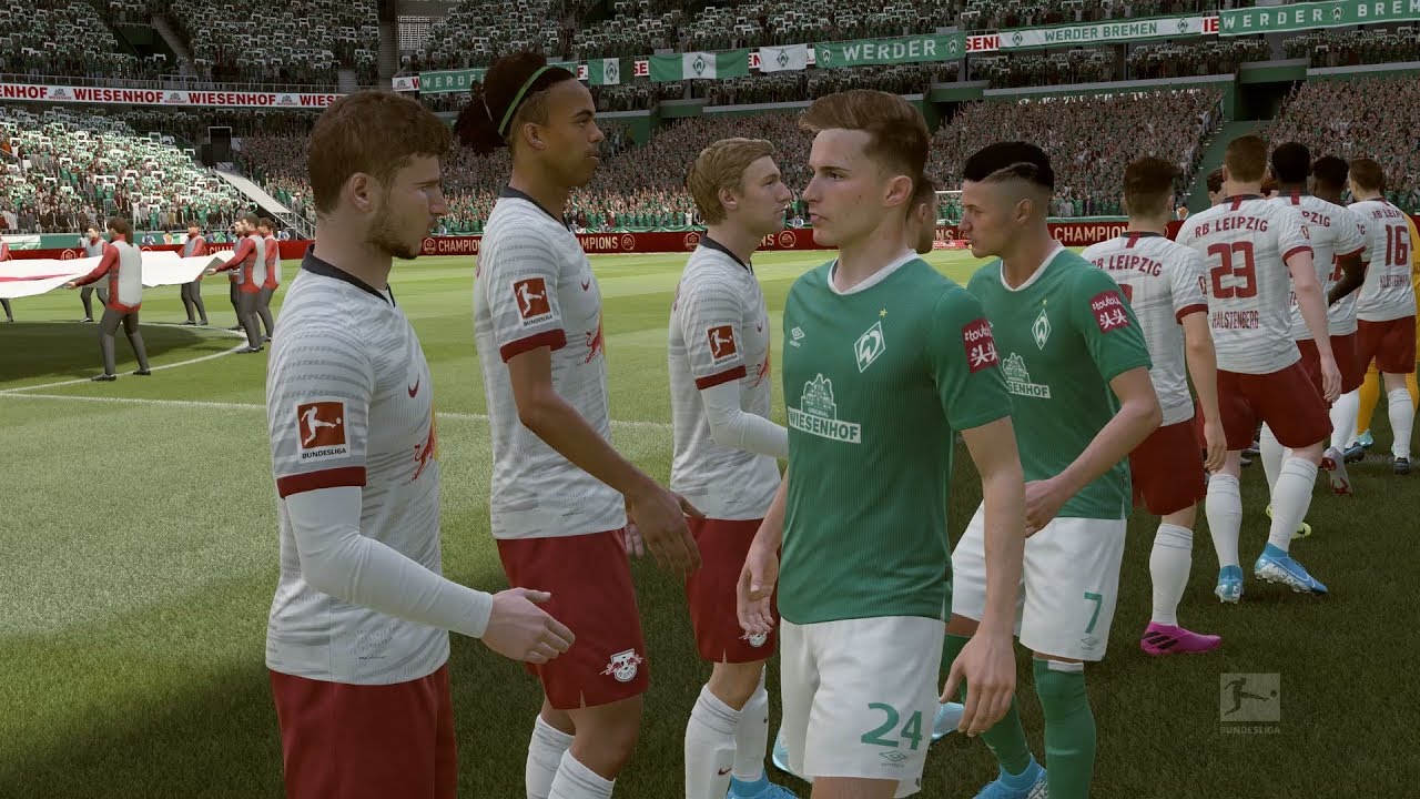 FIFA 20 | Werder Bremen vs RB Lepzig - Weserstadion (Full Gameplay)