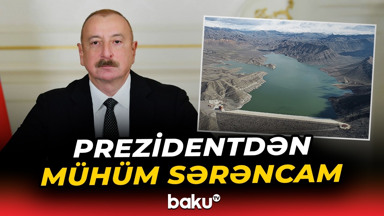 Naxçıvanda su ehtiyatlarından səmərəli istifadəyə dair Tədbirlər Planı təsdiqlənib - Baku TV