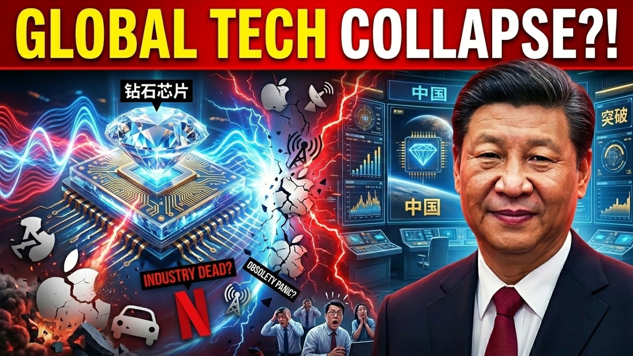 China's INSANE Diamond Microchip Breakthrough Shakes The Entire Tech Industry