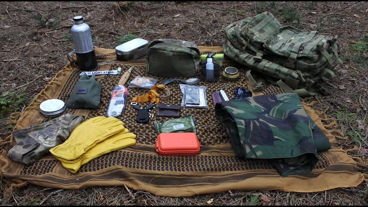 Woodland Day Pack Loadout.
