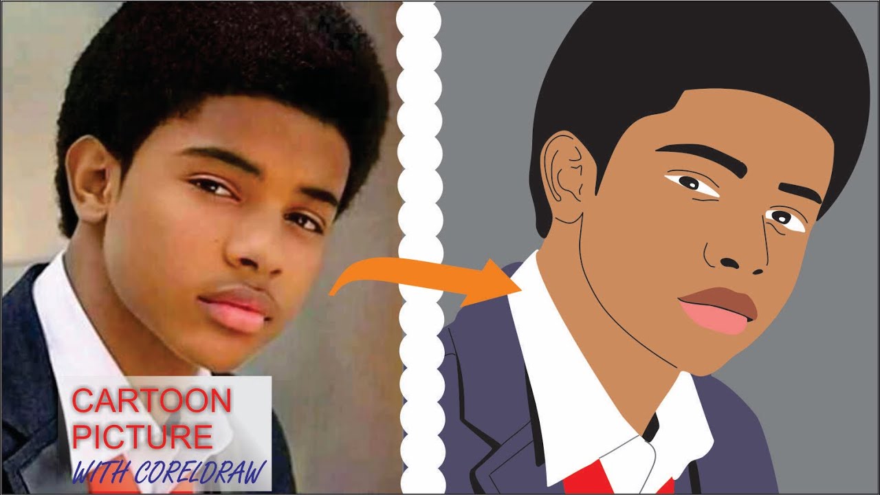How I make any photo into a cartoon with CorelDraw