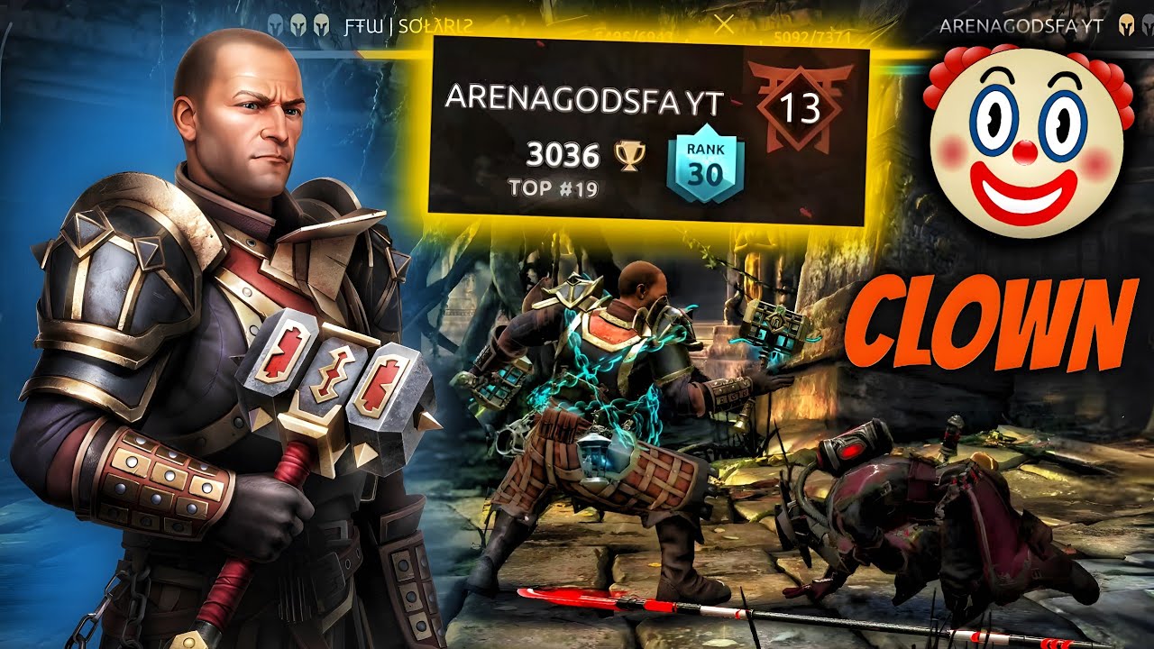 This Clown Never Learns! 🤡😂 *Arena Dog Humiliation 🐕‍🦺* | Shadow Fight 4: Arena