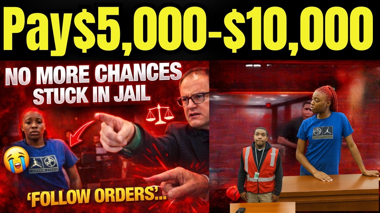 Judge Fleischer Warns Defendant: Pay $5K–$10K or Stay in Jail Until Case Is Over shocking  moment
