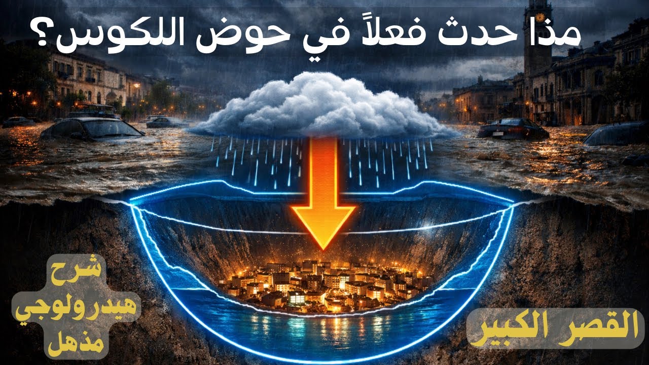 السر المخفي وراء فيضانات القصر الكبير (شرح هيدرولوجي مذهل)